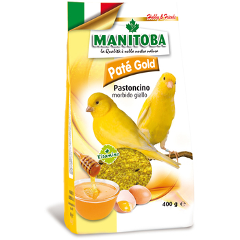 Manitoba Patee Gold Kanarinci - jajcana hrana Žuta 400g