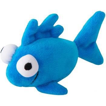 Rogz Plišana igračka Catnip Plush Fish Plava