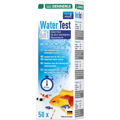 Dennerle Aquatics 6u1 test za vodu 50 kom.