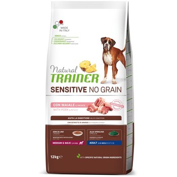 Trainer Natural Sensitive No Grain sa prasetinom za odrasle pse srednjih i velikih rasa 12kg