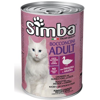 Simba konzerva za mačke pačetina i fazan 415g