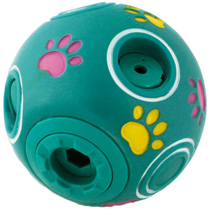 Duvo+ Igračka za pse - Plastična lopta za poslastice Giggle 