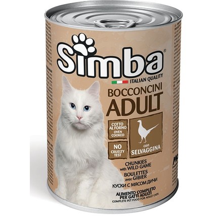 Simba konzerva za mačke Divljač 415g