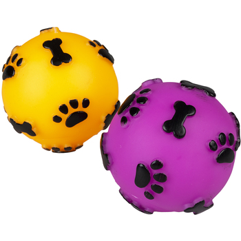 Duvo+ Igračka za pse - Vinil lopta 6cm više boja 1kom