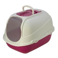 Moderna Mega Comfy-zatvoreni toalet 65.7x49.3x45.7-roze