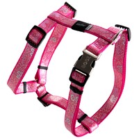 Rogz Trendy klasični am za štence Pink Bones M
