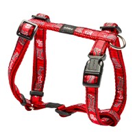 Rogz Scooter klasični am M Red Rogz Bone
