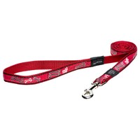 Rogz Beach Bum klasičan povodac Red Rogz Bone