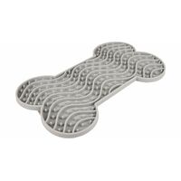 Flamingo Silikonska prostirka za lizanje Yummee L Siva 29,8cm