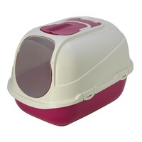 Moderna Mega Comfy-zatvoreni toalet 65.7x49.3x45.7-roze