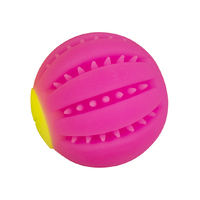 Duvo+ Igračka za pse - LED svetleća lopta 10cm roze