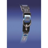 Rogz Reflecto klasična ogrlica za štence Blue 8mm - 1/4