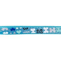 Rogz Trendy produženi povodac za štence Blue Bones XS