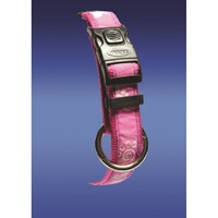 Rogz Armed Response klasična ogrlica Pink Paw 25mm - 1