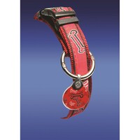 Rogz Armed Response klasična ogrlica Red Rogz Bone 25mm - 1