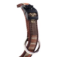 Rogz Armed Response klasična ogrlica Mocha Bone 25mm - 1