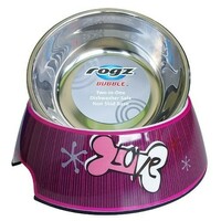 Rogz Činija Bowlz Pink Love S