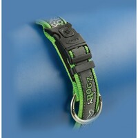 Rogz Armed Response klasična ogrlica Lime Bone 25mm - 1