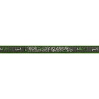 Rogz Special Agent klasična ogrlica Lime Bone 40mm - 1 5/8