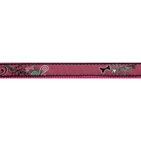 Rogz Special Agent klasična ogrlica Pink Bone 40mm - 1 5/8