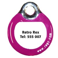 Rogz Instant ID privezak L Pink bone