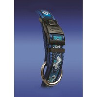 Rogz Beach Bum klasična ogrlica Indigo Bones 20mm - 3/4
