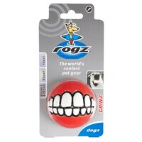 Rogz Grinz Fluroscentna lopta S Crvena