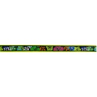 Rogz Special Agent klasična ogrlica Dayglo Floral 40mm - 1 5/8