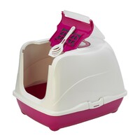 Moderna Flip Cat 57-Jumbo-zatvoreni toalet 57.6x43.9x41-roze 