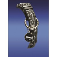 Rogz Metal ID privezak adresar L Black Bone