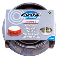 Rogz Činija Bubble Bowlz L Mocha Bone