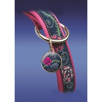 Rogz Metal ID privezak adresar L Denim Rose