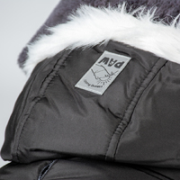 Duvo+ Jakna za pse Puffer eskimo L - Crna
