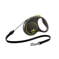 Flexi Black Design M Cord 5m zelena