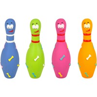 Flamingo Igračka za pse Latex Bowling Pin Display 20cm 1kom