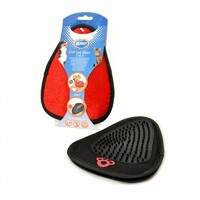 Duvo+ Rukavica za češljanje - Coat Care Glove 2u1 21X15cm Crveno/Crna