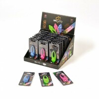 Duvo+ Privezak Fluo Flashlight 8X3cm plava-zelena-roze