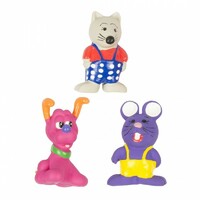Duvo+ Igračke za pse Latex Dog And Mice Mix (Display) 1kom