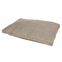 Duvo+ Ležaljka za pse Polycotton Block Pillow Siesta Oyster 108X68X10cm Anthracite