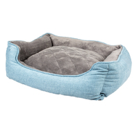 Duvo+ Krevet za pse Tweed Sky pravougaoni 53x42x18cm Plavo/crni S