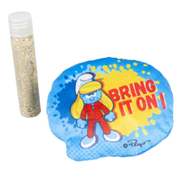 Duvo+ Igračka za mačke - Smurfette sa mačjom travom 11x2x9cm