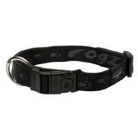 Rogz Everest klasična ogrlica Crna