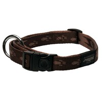 Rogz K2 klasična ogrlica Čokolada