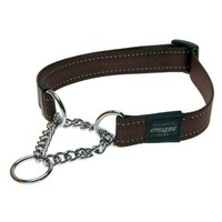 Rogz Fanbelt ogrlica polupodešavajuća Čokolada