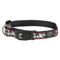 Rogz Armed Response klasična ogrlica Hound Dog Black