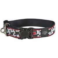 Rogz Special Agent klasična ogrlica Hound Dog Black
