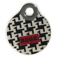 Rogz Instant ID privezak L Hound Dog Black