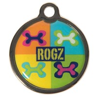 Rogz Metal ID privezak adresar S Pop Art