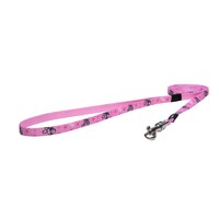 Rogz Yip produženi povodac za štence Pink 8mm - 1/4
