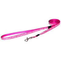 Rogz Trendy produženi povodac za štence Pink Bones XS